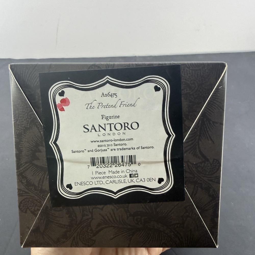 SANTORO LONDON GORJUSS The Pretend Friend A26475 RESIN FIGURE No Box - Picture 9 of 10